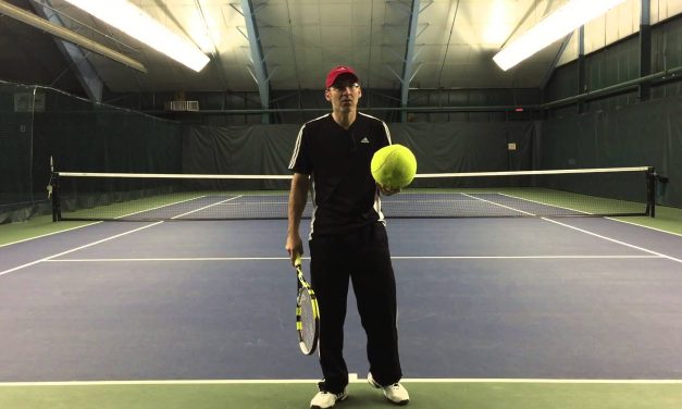 Directional Control Tip for Tennis Players