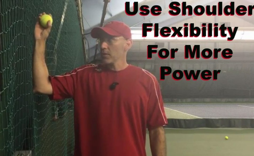 Effortless power from shoulder flexibility